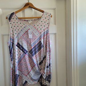 Westport Sleeveless Top With Tags Size 1X